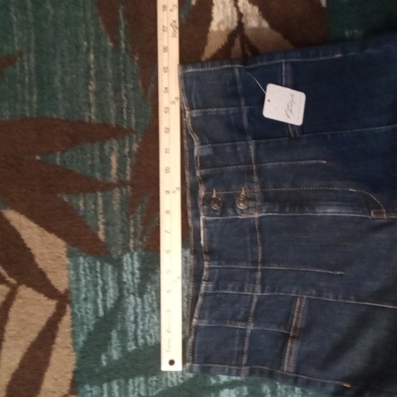 We The Free Jayden Flare Super High Rise Blue 70s Inspired Womens Size 31 - Picture 12 of 13